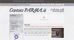 Desktop Screenshot of conosciparma.it